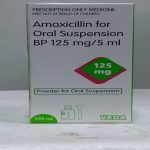 Amoxicillin for Oral Suspension BP 125 mg 5 ml